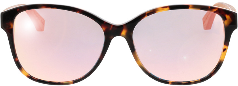Picture of glasses model Wood Fellas Sunglasses Wallerstein zebrano/havana 56-15  in angle 0