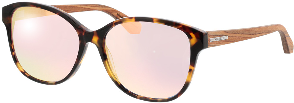 Picture of glasses model Wood Fellas Sunglasses Wallerstein zebrano/havana 56-15 