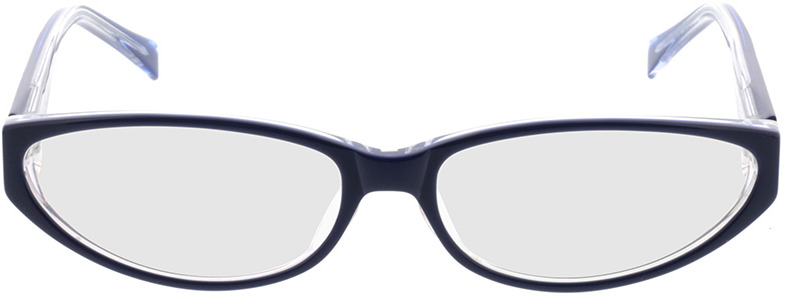 Picture of glasses model Narbonne donker-blauw in angle 0