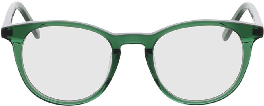 Picture of glasses model Odense-green in angle 0