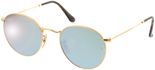 Picture of glasses model Ray-Ban Round Metal RB3447N 001/30 50-21