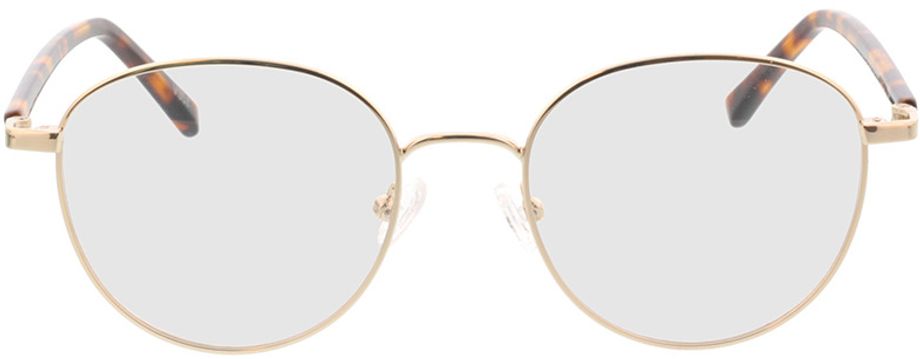 Picture of glasses model Utrecht - gold/havanna in angle 0