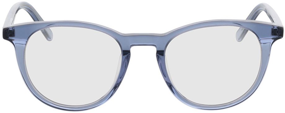 Picture of glasses model Odense - blau in angle 0