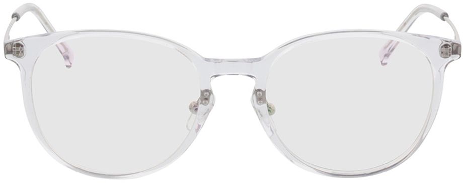 Picture of glasses model Kelibia - transparent/silber in angle 0