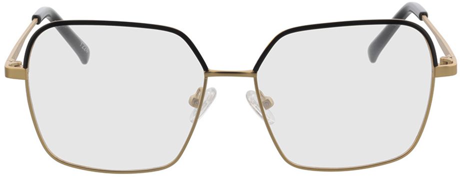 Picture of glasses model Metro-black/gold in angle 0