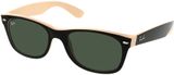 Picture of glasses model Ray-Ban New Wayfarer RB2132 875 52 18