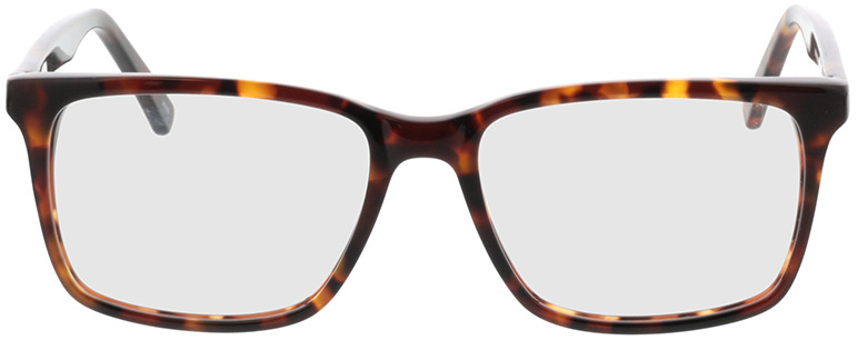 Picture of glasses model Balera-brun marbré in angle 0
