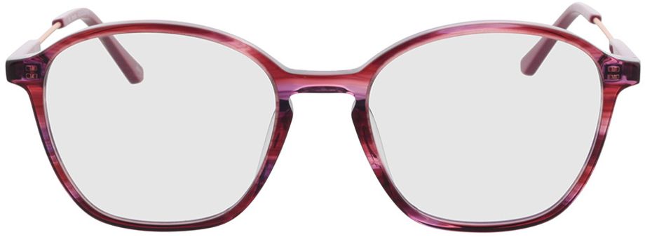 Picture of glasses model Brenda - lila/rosegold in angle 0