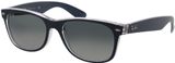Picture of glasses model Ray-Ban New Wayfarer RB2132 605371 55-18