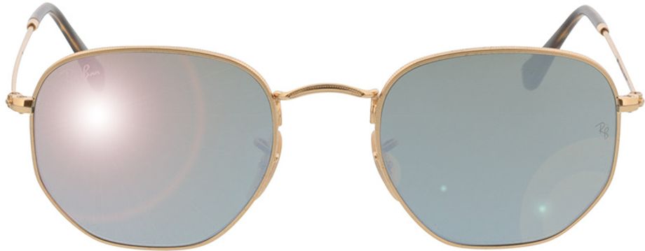 Picture of glasses model Ray-Ban RB3548N 001/30 51 21 in angle 0