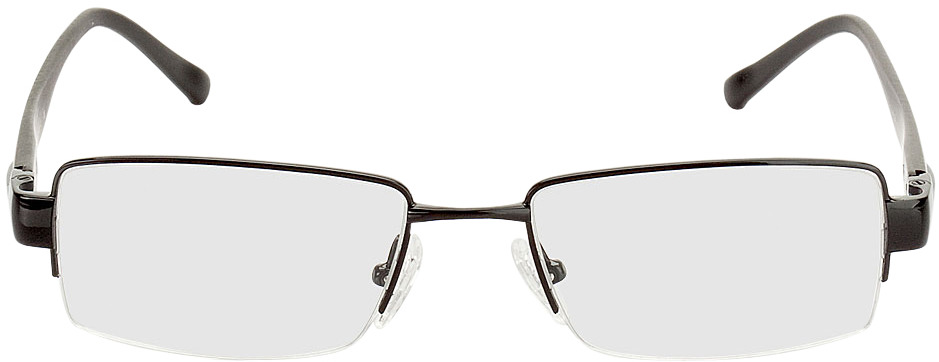 Picture of glasses model Villach-schwarz in angle 0