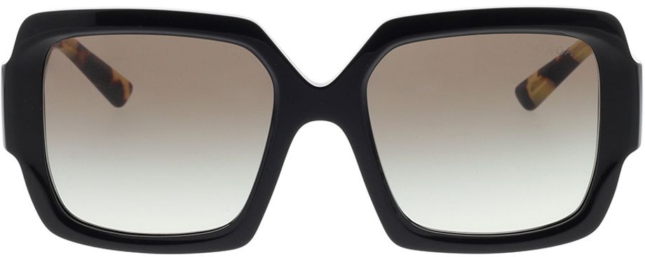 Picture of glasses model PR 21XS 1AB0A7 54-19 in angle 0