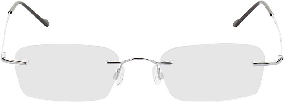 Picture of glasses model Bendigo silver in angle 0