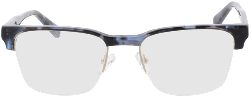 Picture of glasses model Waco - semi matt gold/blau-meliert in angle 0