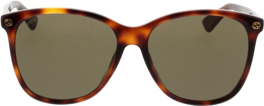 Picture of glasses model GG0024S-002 58-16 in angle 0