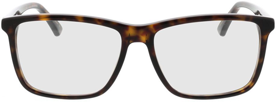 Picture of glasses model Gucci GG0407O-006 57-18 in angle 0