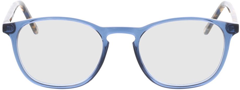 Picture of glasses model Jovia-blau in angle 0
