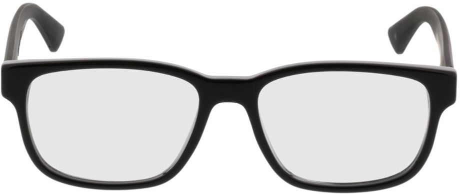 Picture of glasses model Gucci GG0011O-001 53-17 in angle 0