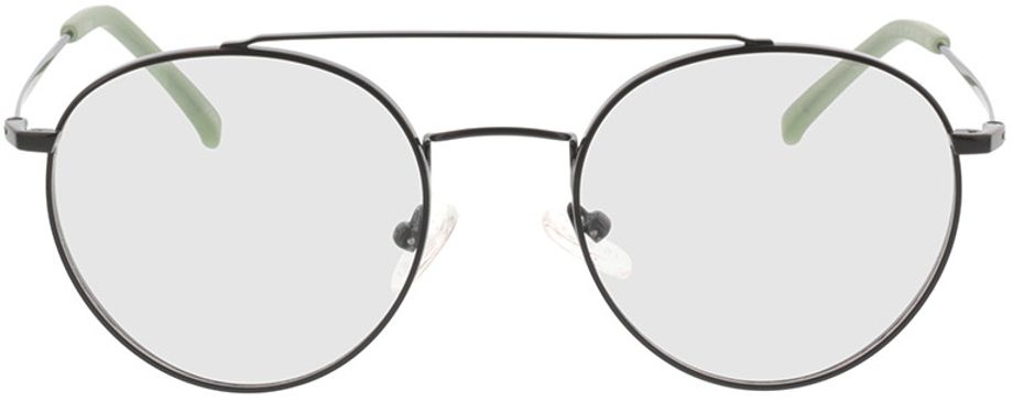 Picture of glasses model Kuba-schwarz in angle 0