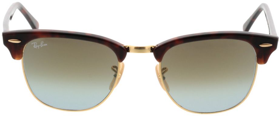 Picture of glasses model Ray-Ban Clubmaster RB3016 990/9J 51-21 in angle 0