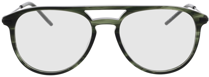 Picture of glasses model Norman-green/black in angle 0