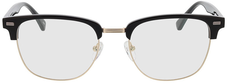 Picture of glasses model Houston black/gold in angle 0