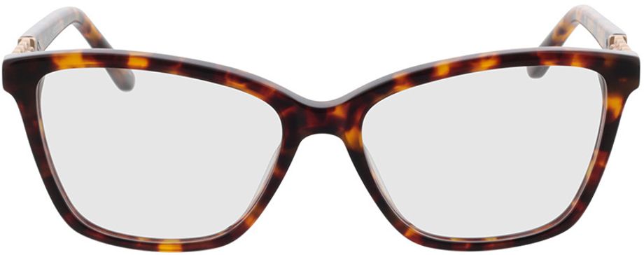 Picture of glasses model Lisa - havana/rosegold in angle 0