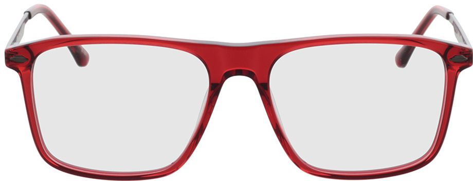 Picture of glasses model Mike - rot/anthrazit in angle 0