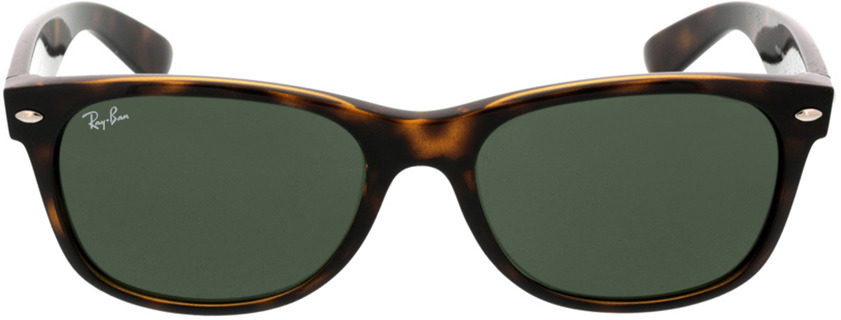 Picture of glasses model Ray-Ban New Wayfarer RB2132 902L 55-18 in angle 0