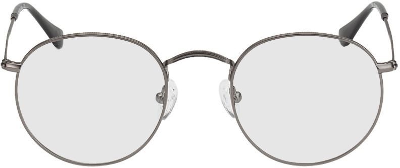 Picture of glasses model Leipzig Mat/zilver in angle 0