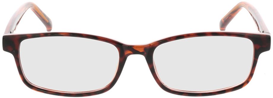 Picture of glasses model Klaros-braun-meliert in angle 0