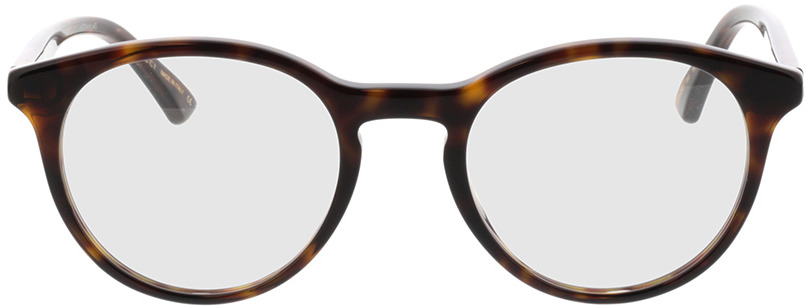Picture of glasses model Gucci GG0406O-002 50-21 in angle 0