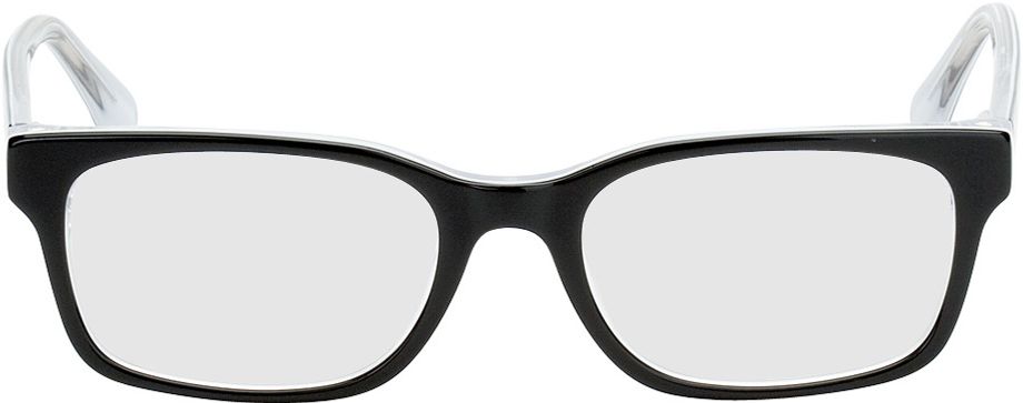 Picture of glasses model Motala preto/branco in angle 0