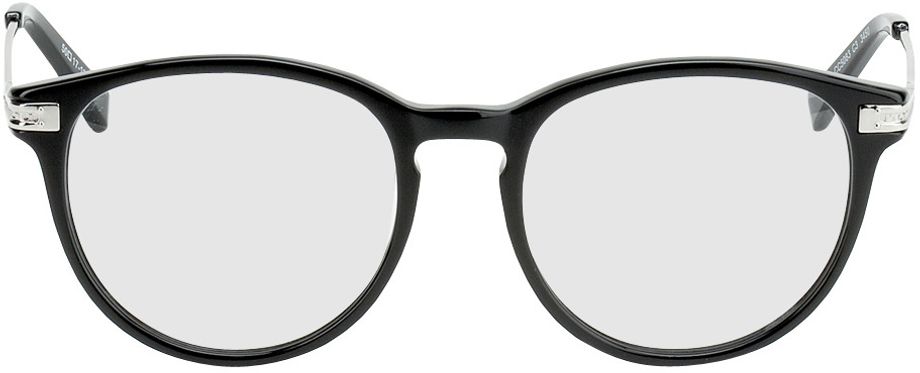 Picture of glasses model Elverum black/silver in angle 0