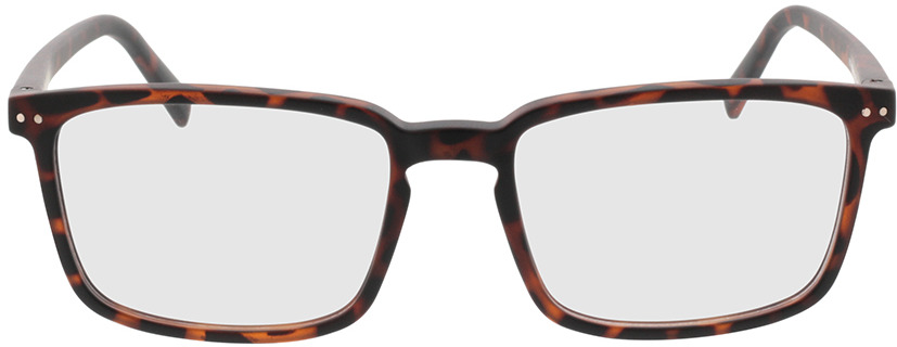 Picture of glasses model Salix-brun marbré in angle 0