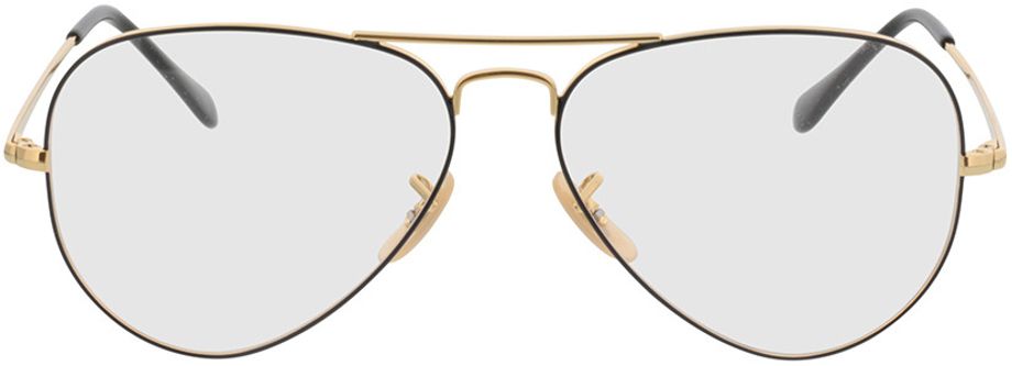 Picture of glasses model Ray-Ban Aviator RX6489 2946 58-14 in angle 0