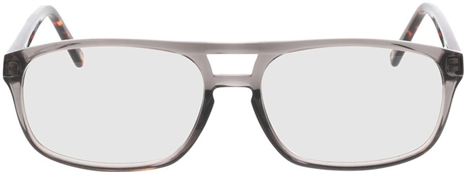 Picture of glasses model Carlo - transparent grau  in angle 0