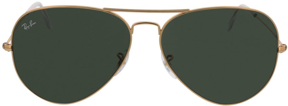 Picture of glasses model Ray-Ban Aviator RB3025 001 62 14 in angle 0