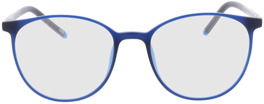 Picture of glasses model Conroe - bleu mat in angle 0