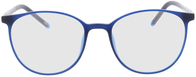 Picture of glasses model Conroe-azul mate in angle 0