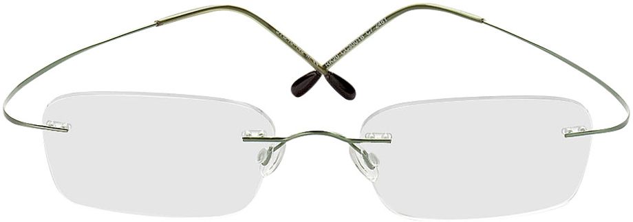 Picture of glasses model Mackay green in angle 0