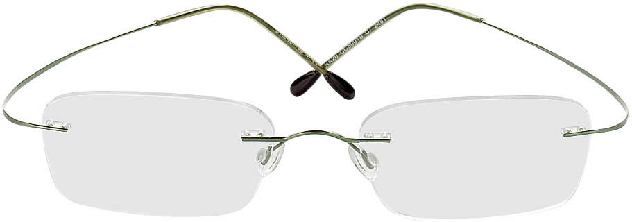 Picture of glasses model Mackay-grün in angle 0