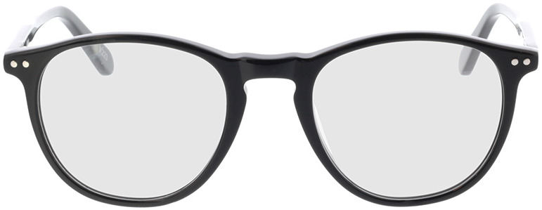 Picture of glasses model Alvin-preto in angle 0