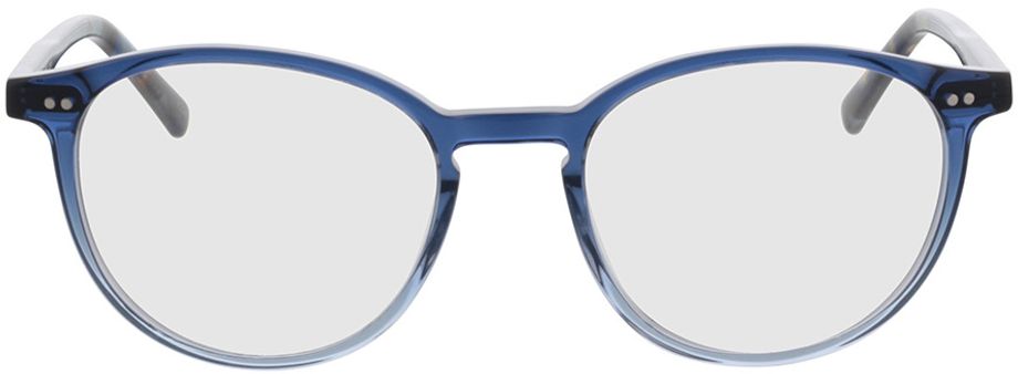 Picture of glasses model Levin-blue in angle 0