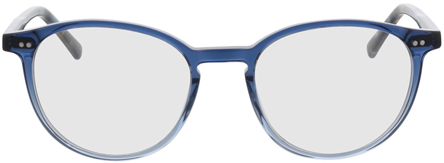 Picture of glasses model Levin-blue in angle 0