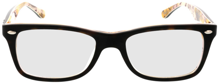 Picture of glasses model Ray-Ban RX5228 5409 50-17 in angle 0