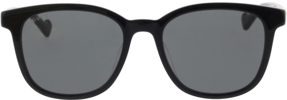 Picture of glasses model Gucci GG1001SK-001 55-19 in angle 0