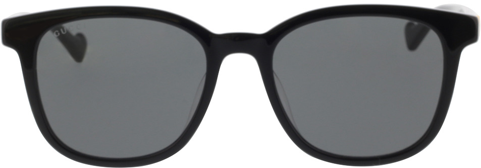 Picture of glasses model Gucci GG1001SK-001 L in angle 0