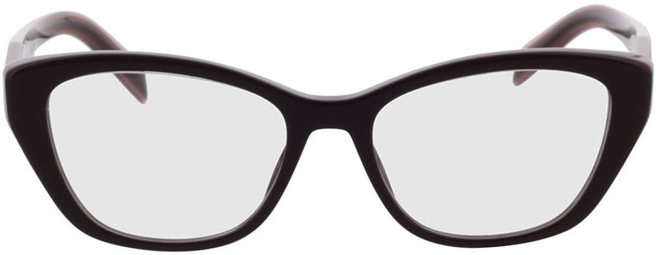 Picture of glasses model PR 19WV VIY1O1 53-17 in angle 0