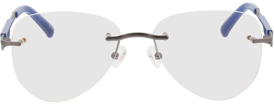 Picture of glasses model Tangari - matt anthrazit/blau in angle 0